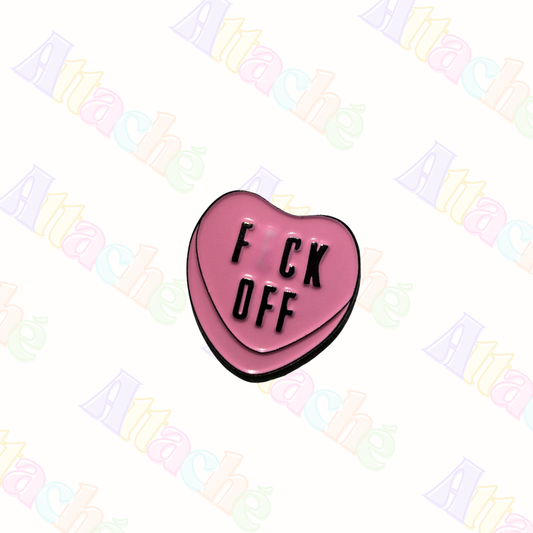 F**k Off Metal Sticker