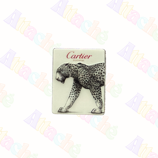 Cartier Panther Square Metal Sticker