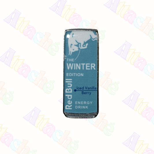 Blue Redbull Metal Sticker