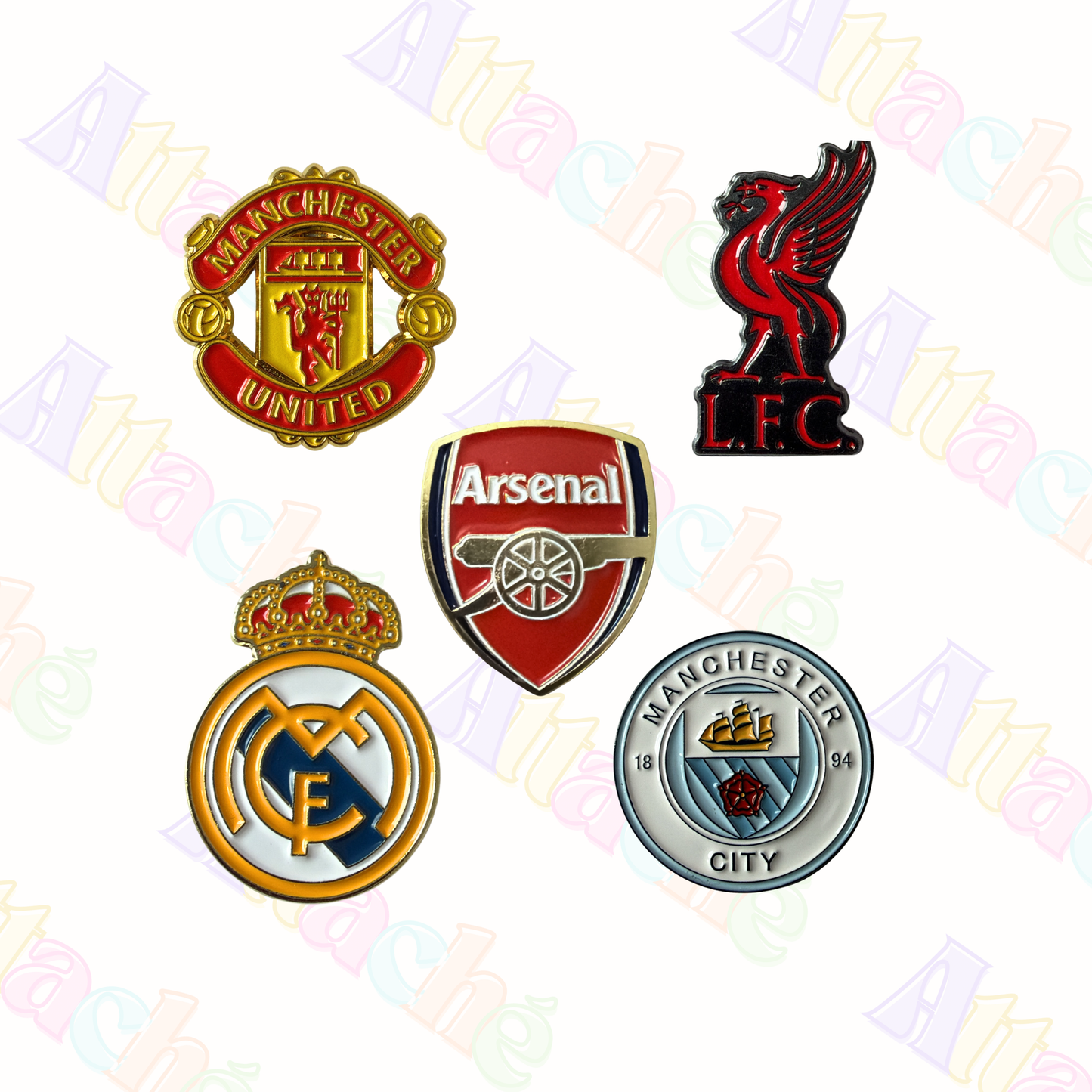 Real Madrid Metal Sticker