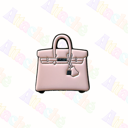 Pink Handbag Metal Sticker