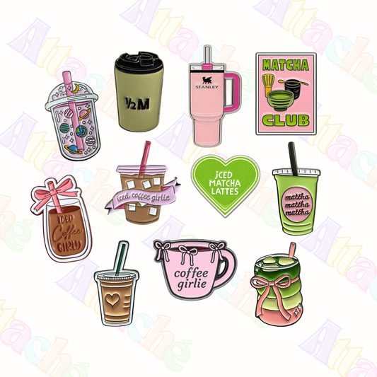 Drinks Collection Metal Stickers