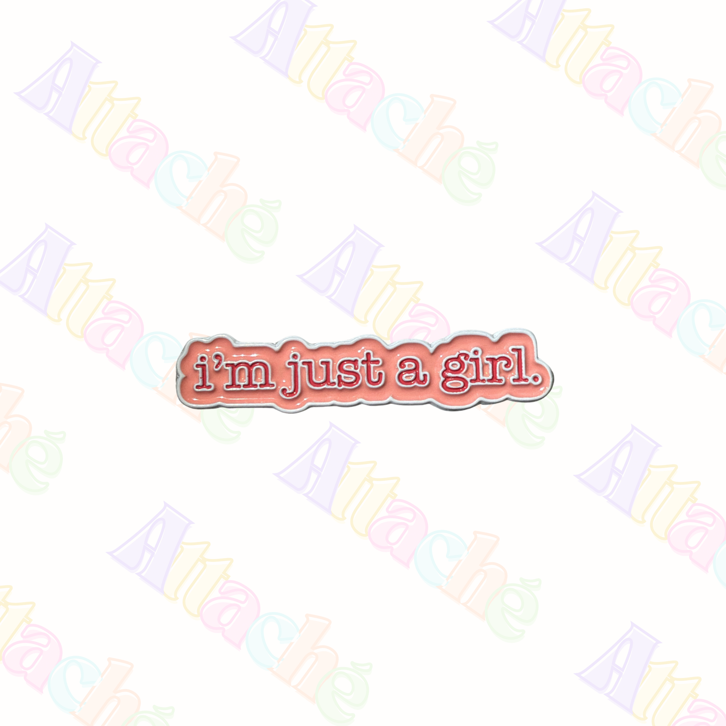Girly Motivational Collection Metal Stickers