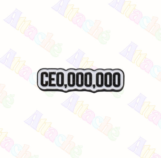 CEO Metal Sticker